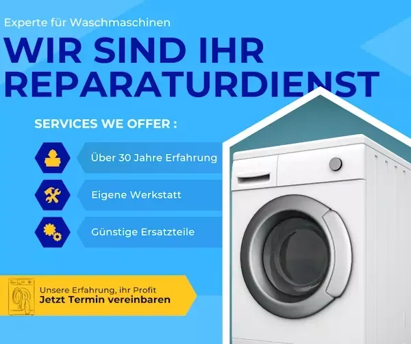 Der Reparaturdienst in Berlin für Ihre Waschmaschine.